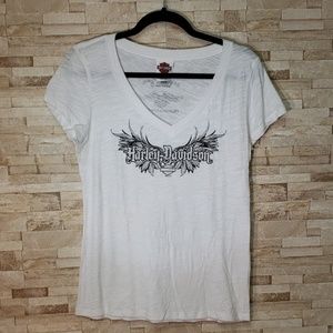 Harley Davidson Ladies Short Sleeve Shirt